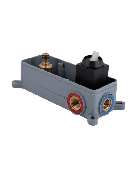 Змішувач для умивальника прихованого монтажу Qtap Gemini QTGEM273BLM45694 Black Matt