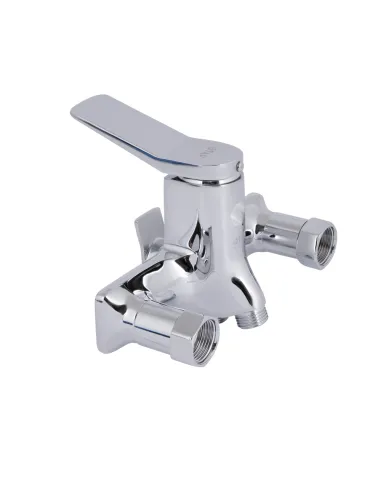 Смеситель для ванны Qtap Presto QTPRE2601CRM45573, с длинным изливом, Chrome с душевым набором