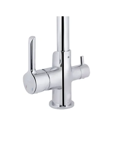 Змішувач для кухні Qtap Grand QTGRA362CRM45667 Chrome з підключенням до фільтра