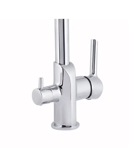 Змішувач для кухні Qtap Grand QTGRA362CRM45667 Chrome з підключенням до фільтра