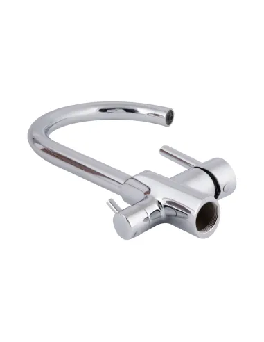 Змішувач для кухні Qtap Grand QTGRA362CRM45667 Chrome з підключенням до фільтра