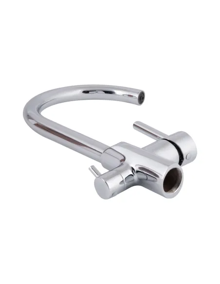 Змішувач для кухні Qtap Grand QTGRA362CRM45667 Chrome з підключенням до фільтра