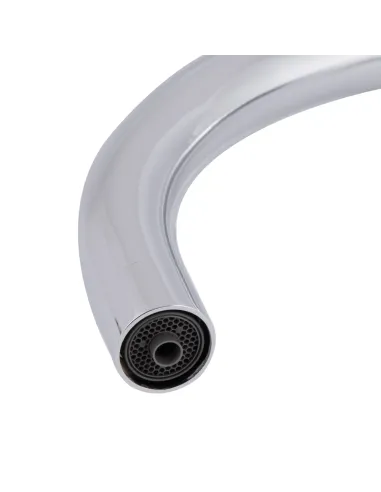 Змішувач для кухні Qtap Grand QTGRA362CRW45668 Chrome/White із підключенням до фільтра