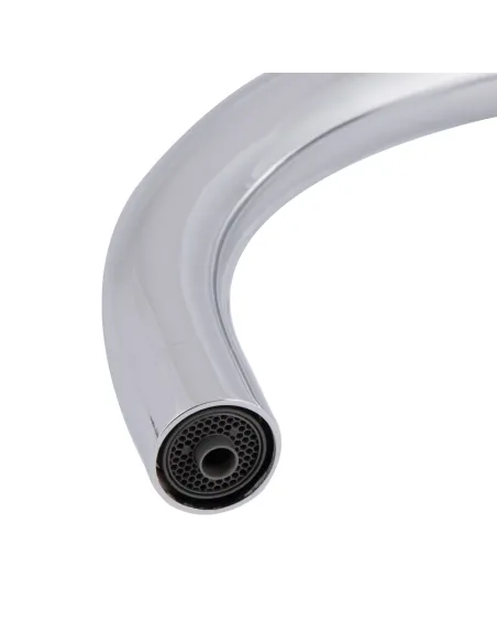 Змішувач для кухні Qtap Grand QTGRA362CRW45668 Chrome/White із підключенням до фільтра