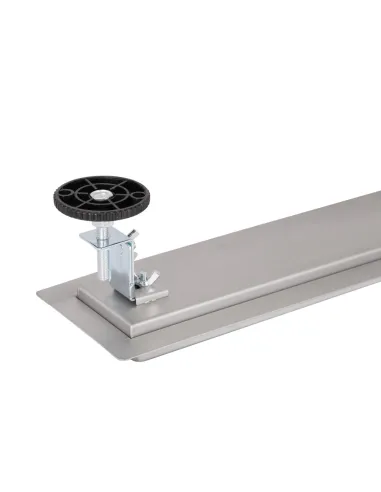 Душовий лінійний трап Qtap Taurus Tile500, сухий затвор, нержавіюча сталь, 500 мм