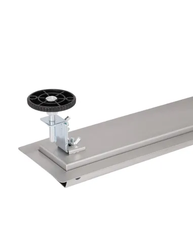 Душовий лінійний трап Qtap Taurus FA500, сухий затвор, нержавіюча сталь, 500 мм