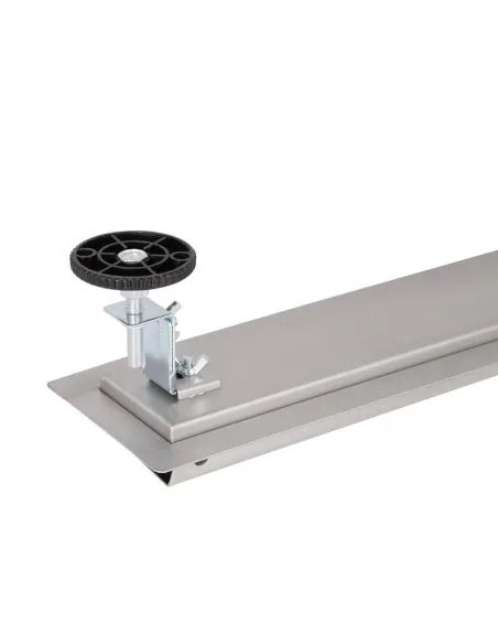 Душовий лінійний трап Qtap Taurus FA500, сухий затвор, нержавіюча сталь, 500 мм