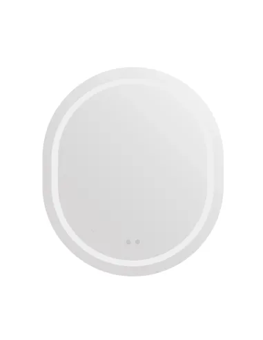 Зеркало для ванной Q-Tap Gemini Reverse QT2578R8070, с LED-подсветкой, с антизапотеванием, 800х700 мм