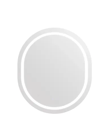 Дзеркало для ванної Q-Tap Gemini Reverse QT2578R8070, з LED-підсвічуванням, з антизапітнінням, 800х700 мм