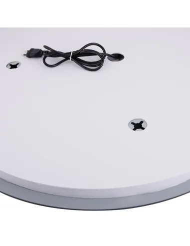 Дзеркало для ванної Q-Tap Gemini Reverse QT2578R8070, з LED-підсвічуванням, з антизапітнінням, 800х700 мм