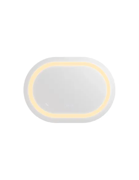 Дзеркало для ванної Q-Tap Gemini Reverse QT2578R6080, з LED-підсвічуванням, з антизапітнінням, 800х600 мм