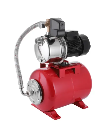 Насосная станция Koer AUTO JS-800 0.8 кВт, нержавеющая сталь, бак 24 литра Насосная станция Koer AUTO JS-800 0.8 кВт, нержавеющая сталь, бак 24 литра