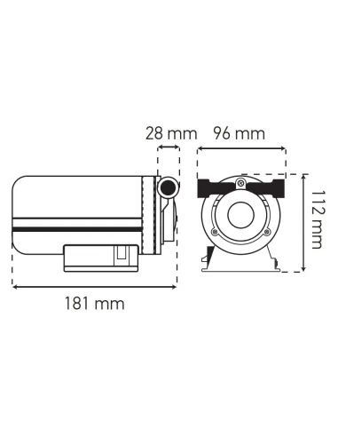 Насос для підвищення тиску Koer KP.P15-GRS10 з реле протоки