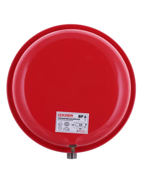 Расширительный бак плоский Koer BP10 10 литров, для систем отопления