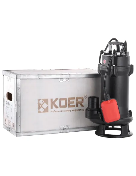 Фекальний насос Koer WQD 20 -15-1,5 FREZA 1.5 кВт, з різальним механізмом