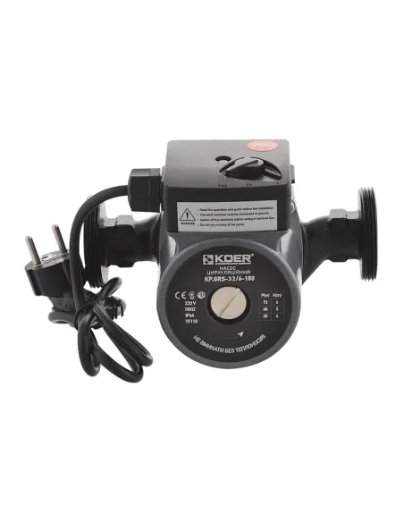 Циркуляційний насос Koer KP.GRS-32/6-180 з гайками