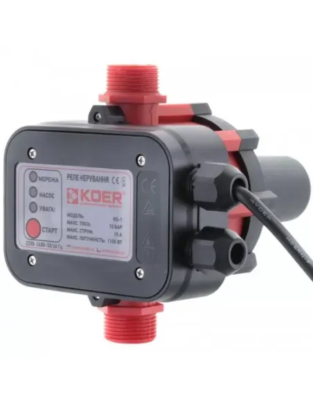 Електронне реле тиску Koer KSR-1 з автоматичним перезапуском
