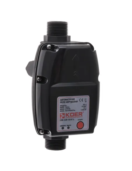 Электронное реле давления Koer KS-2 с автоматическим перезапуском