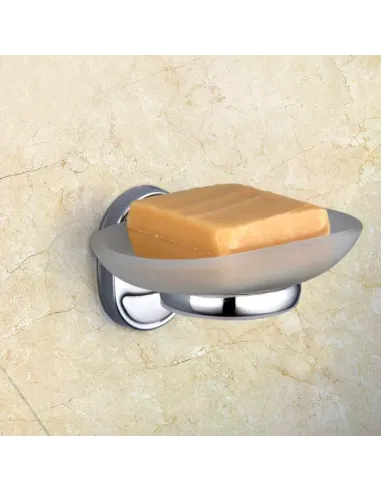 Мильниця Frap F1902 металева, настінна, хром