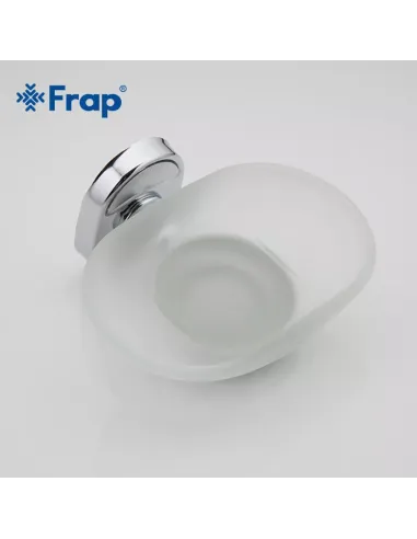 Мильниця Frap F1902 металева, настінна, хром