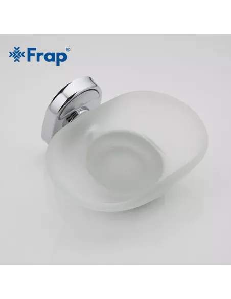 Мильниця Frap F1902 металева, настінна, хром