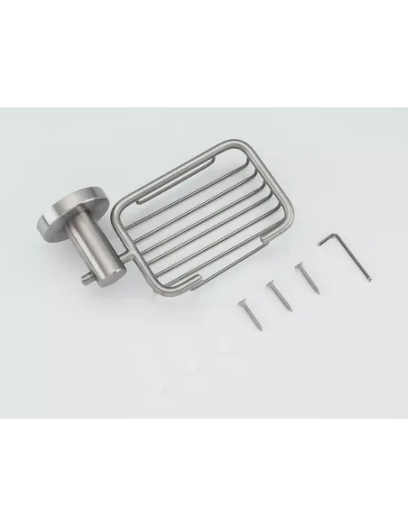 Мильниця Frap F30102-1 металева, настінна, нержавіюча сталь