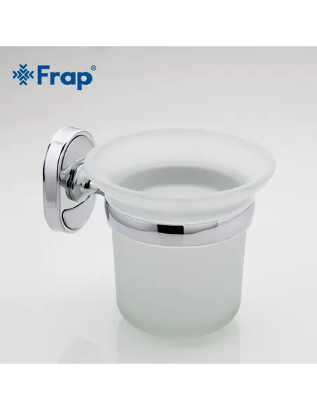Йоржик для унітазу Frap F1910, настінний, хром