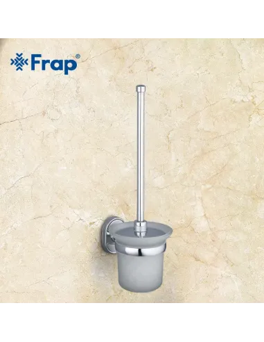 Йоржик для унітазу Frap F1910, настінний, хром