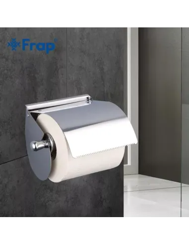 Держатель для туалетной бумаги Frap F501, хром