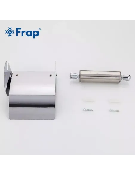 Держатель для туалетной бумаги Frap F501, хром