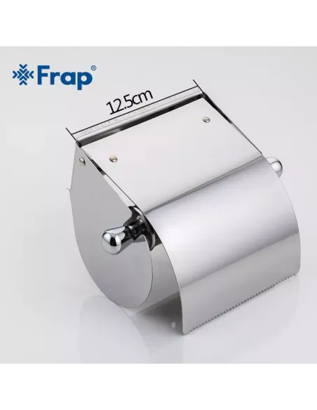 Держатель для туалетной бумаги Frap F501, хром