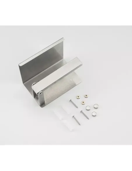 Тримач для туалетного паперу Frap F30403 з поличкою, нержавіюча сталь