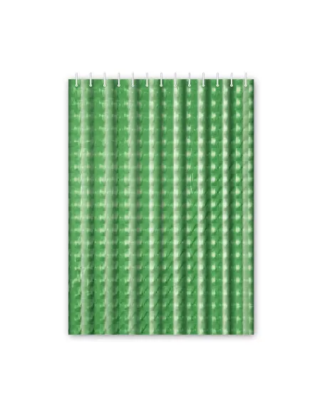 Шторка для ванной Frap F8753, с рисунком зеленый, 1800 х 2000 мм