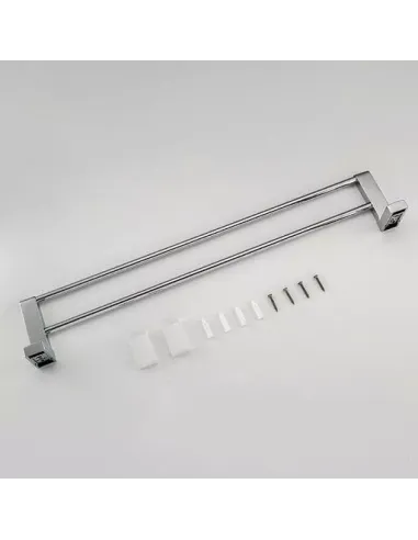 Тримач для рушників Frap F1809 подвійний, 600 мм, хром