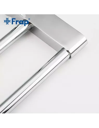 Держатель для полотенец Frap F1809 двойной, 600 мм, хром