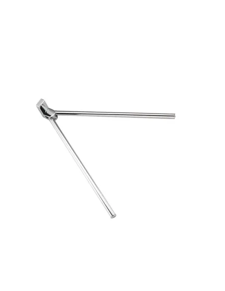 Держатель для полотенец Frap F1812 двойной поворотный, 382 мм, хром