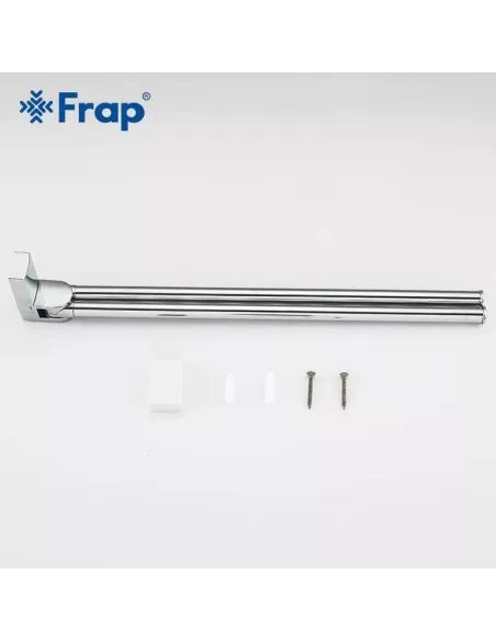 Держатель для полотенец Frap F1812 двойной поворотный, 382 мм, хром