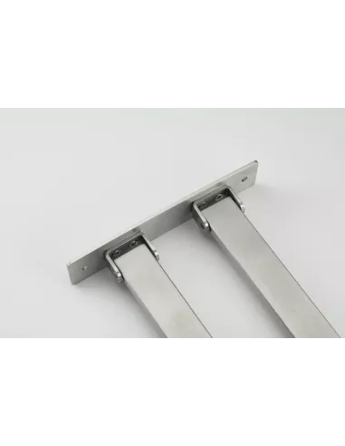 Тримач для рушників Frap F30412 подвійний поворотний, 278 мм, нержавіюча сталь