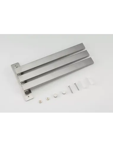 Тримач для рушників Frap F30413 потрійний поворотний, 278 мм, нержавіюча сталь