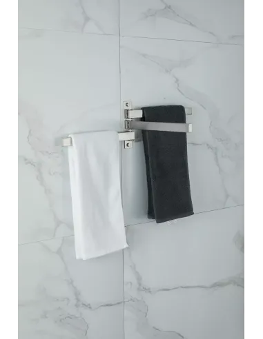 Тримач для рушників Frap F30413 потрійний поворотний, 278 мм, нержавіюча сталь