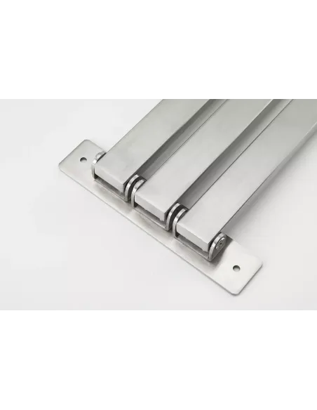 Тримач для рушників Frap F30413 потрійний поворотний, 278 мм, нержавіюча сталь Тримач для рушників Frap F30413 потрійний поворотний, 278 мм, нержавіюча сталь