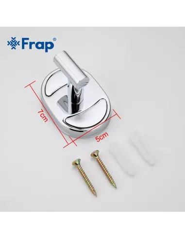 Крючок для полотенец Frap F1905-1, хром
