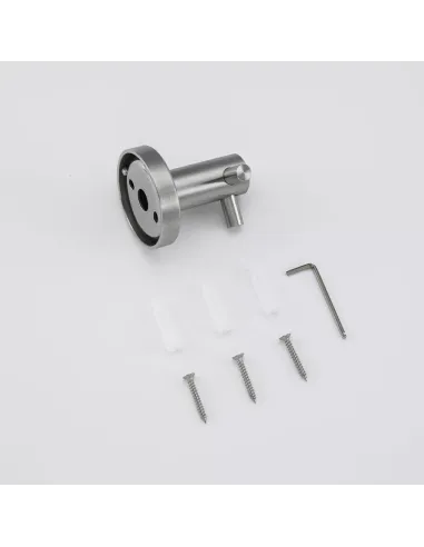 Крючок для полотенец Frap F30105-2, двойной, нержавеющая сталь