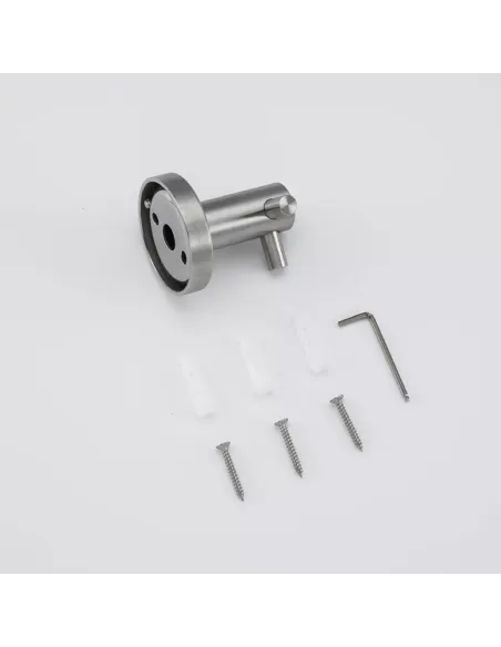 Крючок для полотенец Frap F30105-2, двойной, нержавеющая сталь