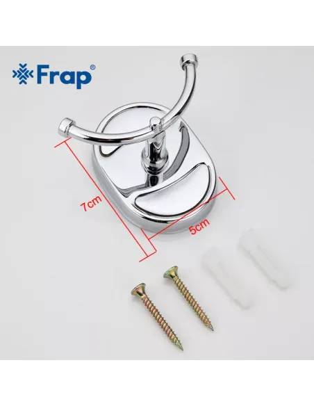 Крючок для полотенец Frap F1905-2, двойной