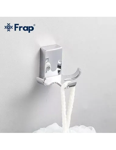 Гачок для рушників Frap F1805-3 потрійний, хром