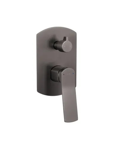 Душова система Q-tap Slavonice QTSLA113GMB45899 Gunmetal Black PVD, прихованого монтажу, без виливу