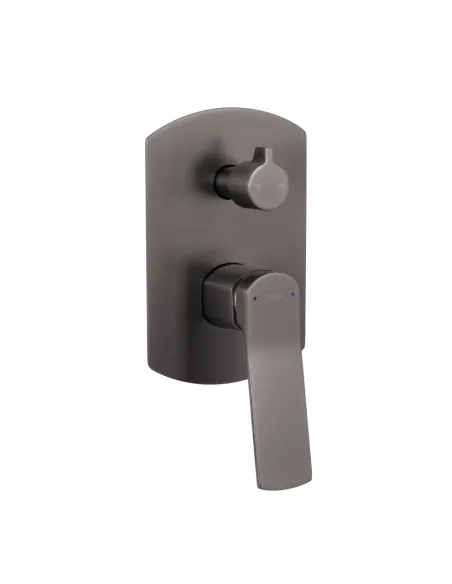 Душова система Q-tap Slavonice QTSLA113GMB45899 Gunmetal Black PVD, прихованого монтажу, без виливу
