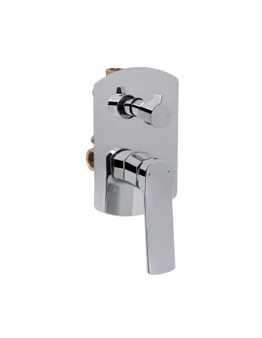 Душова система Q-tap Slavonice QTSLA113CRM45898 Chrome, прихованого монтажу, без виливу