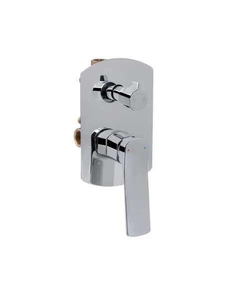 Душова система Q-tap Slavonice QTSLA113CRM45898 Chrome, прихованого монтажу, без виливу